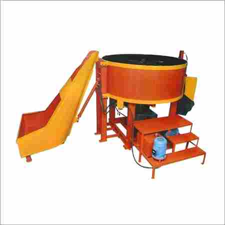 Pan Mixer With Hydraulic Hopper