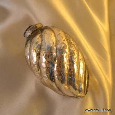 Golden Silver Color Christmas Hanging Ornaments