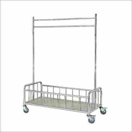 Stainless  Steel Hotel Luggage Cart
