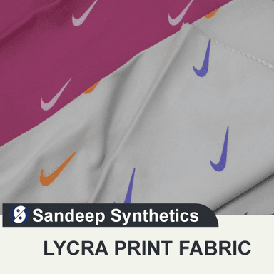 Washable Lycra Print Fabric