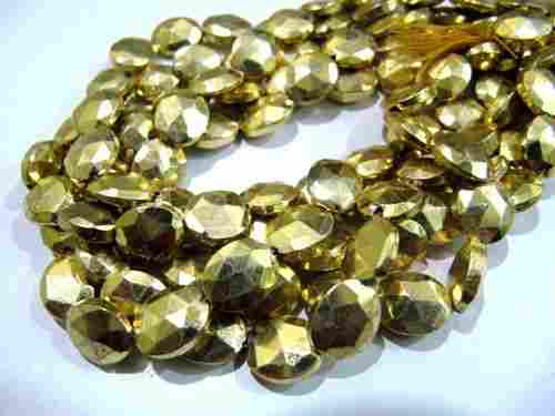 Golden Pyrite Beads
