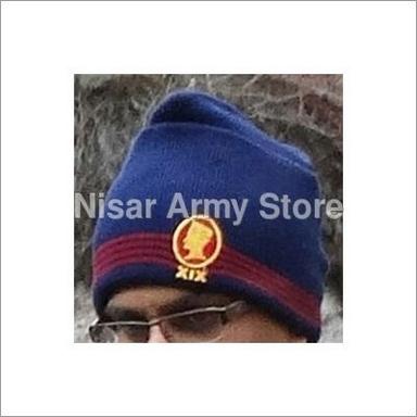Multicolor Army Woolen Cap