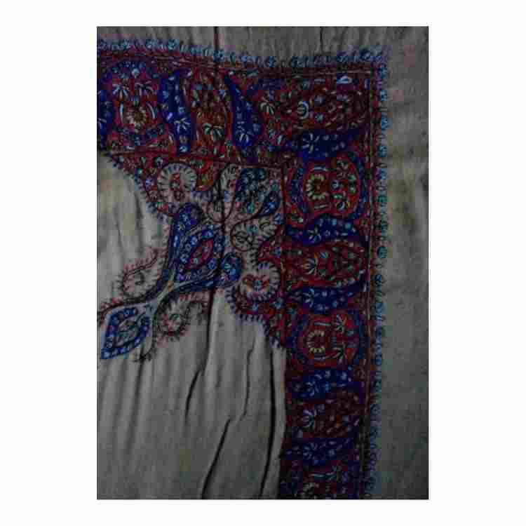 Embroidered Pashmina Shawl