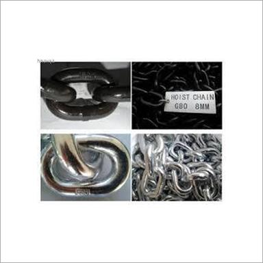 Silver Industrial Alloy Steel Load Chain