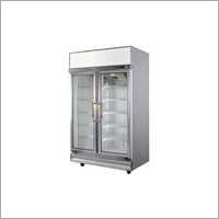 Silver Glass Door Refrigerators