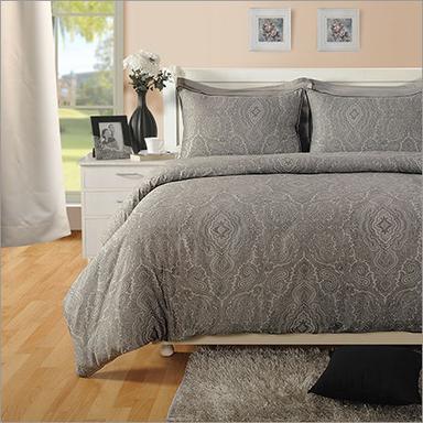 As Per Required Paisly Cotton Grey Bed Sheet