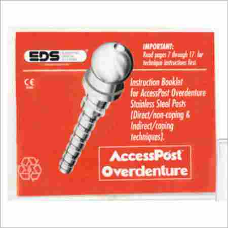 EDS Access Post-Overdenture System