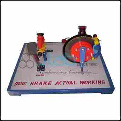 Disc Brake Actual Working - Model