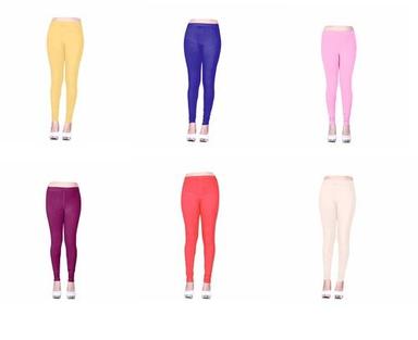 Multi Shades Trifoi Branded Ankle Touch Leggings Jeggings