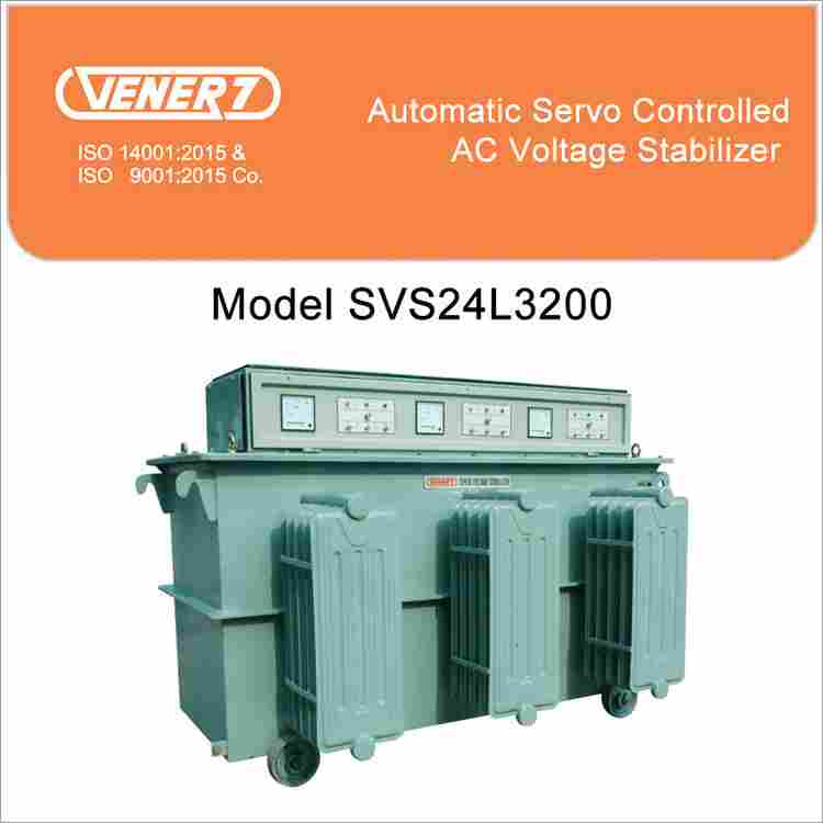 200kVA Power Automatic Servo Controlled Oil Cooled Voltage Stabilizer