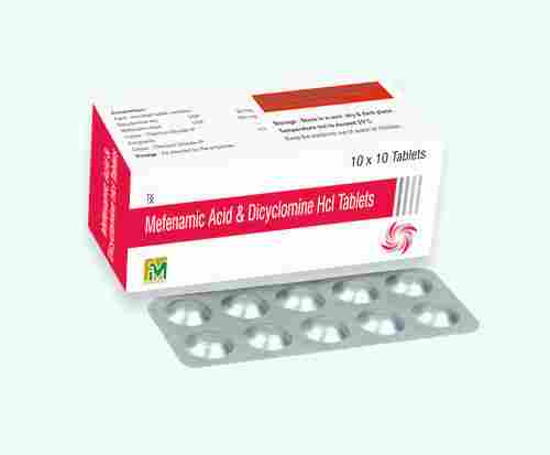 Dicyclomine and Mefenamic Acid Tabs