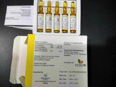 Injection Succinylcholine