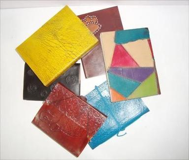 Yellow Handmade Leather Journal