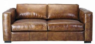 2 Seater Leather Sofa No Assembly Required