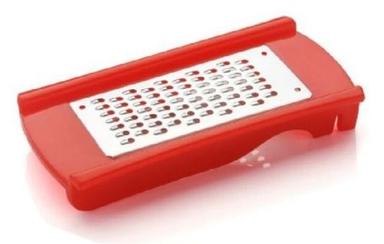 Red And Silver Food Grater