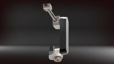 Silver Industrial Robotic Arm-Kara
