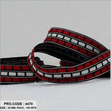Black And Red Footwear Laces