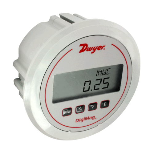 Dwyer USA DM-1111 Digi Mag Digital Pressure Gage With Range of 0 to 50 in w.c.
