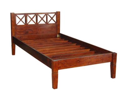 Buywithus Hardwood Single Bed