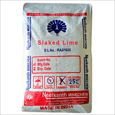 Slaked Lime Application: Pharmaceutical