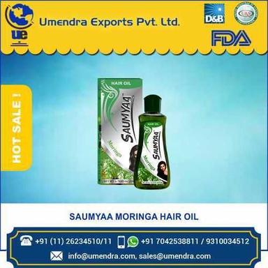Hair Oil Moringa Ingredients: Herbal Extracts