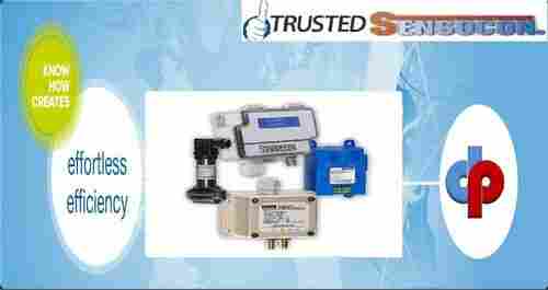 Sensocon USA Differential Pressure Transmitter Series DPT10-R8 - Range 0 - 6.2 mbar