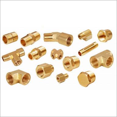 Golden Brass Fitting Components