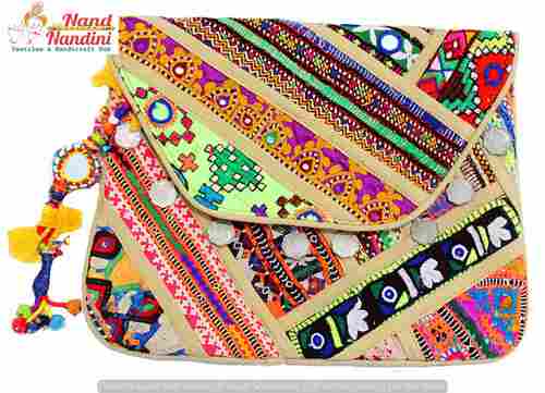 Handmade Banjara Patchwork Clutch Bags