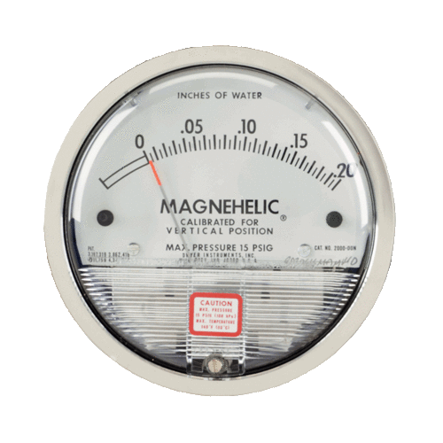 Dwyer USA Magnehelic Gauges 0 To 1.0 Inch WC
