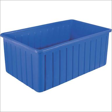Blue Roto Moulding Crates