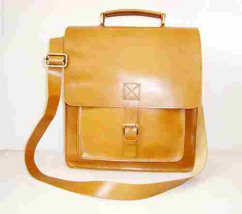 Leather Office Messenger Bag