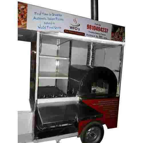 Pizza Cart On E - Rickshaw