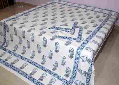 Block Printed Bed Cover