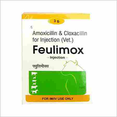 Amoxicillin Cloxacillin Veterinary Injection