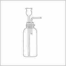 Borosilicate Glass Gas Generating Bottle