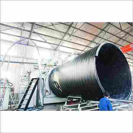 HDPE And Steel Reinforced Pipe Machine