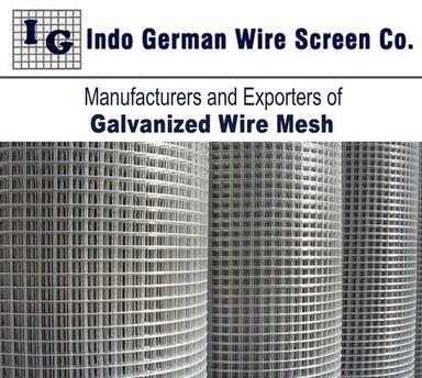 Silver Galvanized Wire Mesh