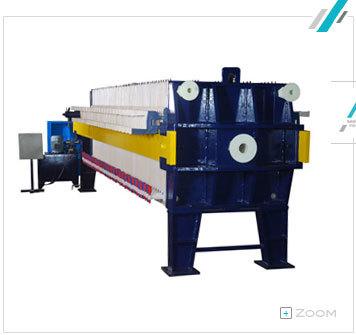 Blue Hydraulic Filter Press