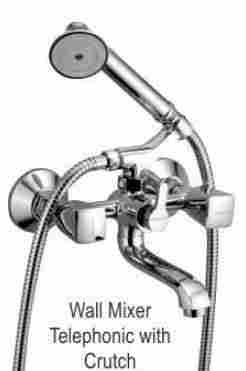 Wall Mixer Bath Telephonic with Crutch