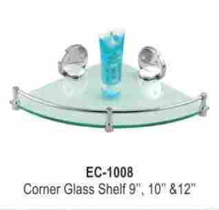 Bathroom Corner Glass Shelf