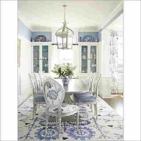 Silver Leaf Dining Room Table