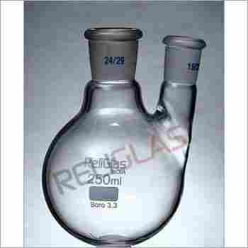 02.351P Round Bottom Flask, Two Neck, Parallel