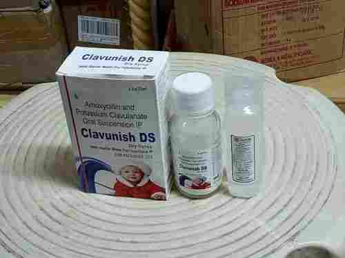 Amoxycillin 400mg+Clavunic Acid 57mg Dry Syrup (With Water)