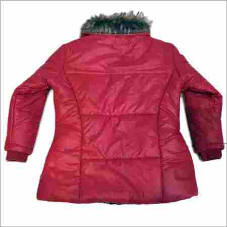 Girls Red Back Jacket