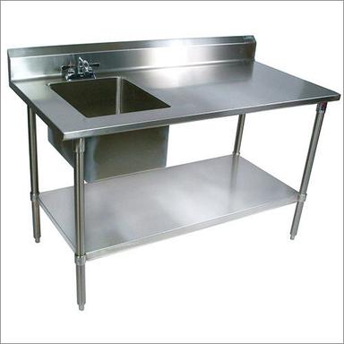 Stainless Steel Sink With Table