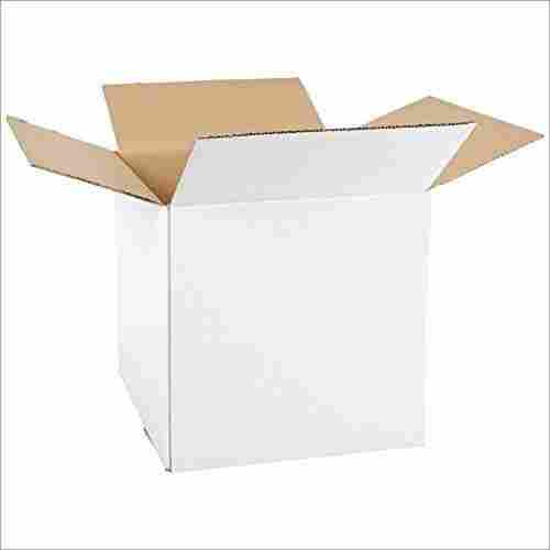 Corrugated White Packaging Box