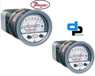 Dwyer Series 43002 Capsu-Photohelic Pressure Switch Gage 0-2.0" w.c.