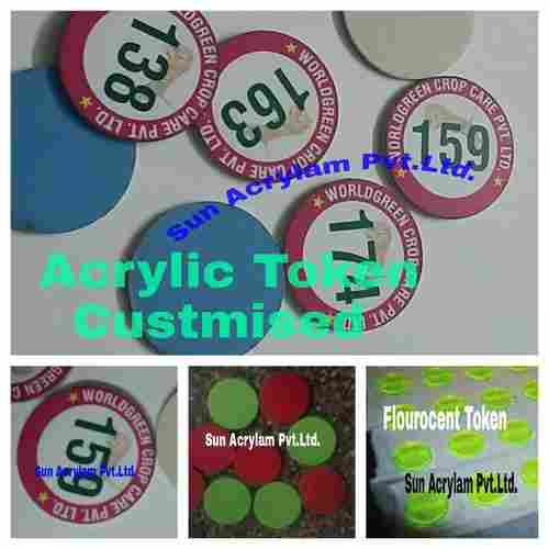 Sticker Acrylic Coin