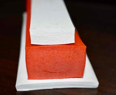 Silicone sponge profiles and sections