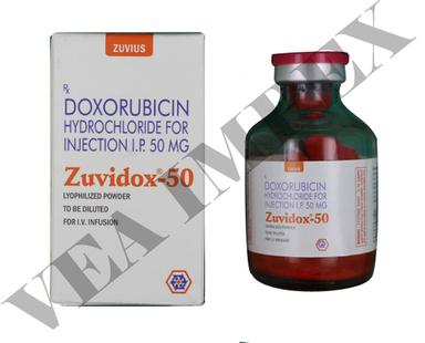 Zuvidox 50Mg (Doxorubicin Hydrochloride Injection) Injection